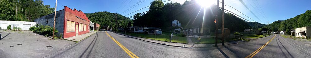 Coal City Road in Rhodell