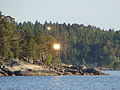 Marking the approach to the island of Seili, Finland