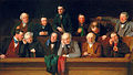 Image 8Painting of a jury deliberating