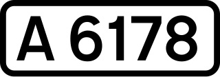 <span class="mw-page-title-main">A6178 road</span> A-road in Derbyshire and South Yorkshire, England