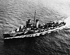 USS Lang (DD-399), 1942