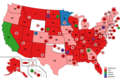 1st Presidential Ballot (Before Shifts)