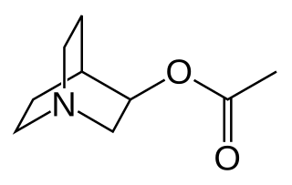 <span class="mw-page-title-main">Aceclidine</span> Drug used in narrow angle glaucoma