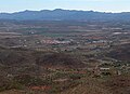 Blick von der Sierra de los Filabres auf die Sierra Alhamilla