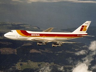 <span class="mw-page-title-main">Boeing 747</span> American wide-body long-range commercial jet aircraft