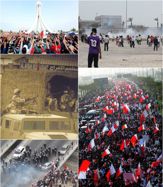 <span class="mw-page-title-main">2011 Bahraini uprising</span> Anti-government protests