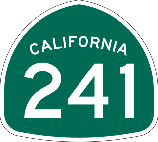 <span class="mw-page-title-main">California State Route 241</span> Highway in California