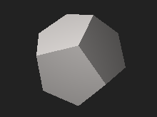 3D model of a regular dodecahedron Regular dodecahedron.stl