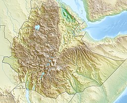 Location of Lake Awasa in Ethiopia.