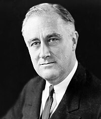 Franklin D. Roosevelt en 1933