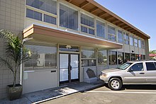 The first building of Fairchild Semiconductor, at 844 East Charleston Road, Palo Alto, California Fairchild Bldg.jpg