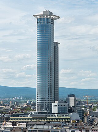 <span class="mw-page-title-main">Westendstrasse 1</span> Skyscraper in Frankfurt, Germany