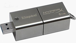 Een HyperX Predator 1 TB USB 3.0 USB-stick