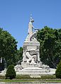 The monument from the right side.