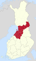 Lage in Finnland