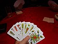 Image 2Preferans, a trick-taking card game version popular in Croatia (from Card game)