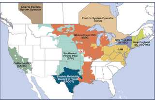 <span class="mw-page-title-main">Regional transmission organization (North America)</span> Electric power coordinator