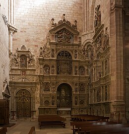 Retablo de don Fadrique de Portugal en la catedral de Sigüenza, de Alonso de Covarrubias, Francisco de Baeza, Sebastián de Almonacid y Juan de Talavera (1520-1529).