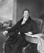 Engraved portrait of Thomas Telford, 1838