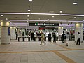 Toyoko Line/Minatomirai Line ticket gates, April 2004