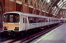 150001 at St Pancras after a publicity run, 1985 150001 pancras.jpg