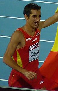 Casado in the 2010 European Athletics Championships. ARTUROCASADO.jpg