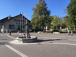 Centrum met gemeentehuis