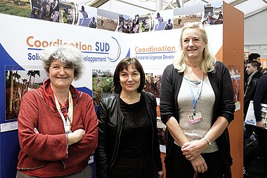 Annick Girardin en 2015, lors de la conférence de Paris sur les changements climatiques.