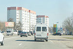 Entree van Boryspil vanaf de snelweg