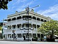 Regatta Hotel, Brisbane, present building constructed in 1886. Richard Gailey, architect.