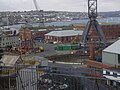 Docks with view of Falmouth town