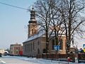 Polski: Ewangelicko-Augsburski Kościół w Dobrzycy (do 1945) Deutsch: Die evangelisch-augsburgische Kirche in Dobberschütz (Dobrzyca) (bis 1945)