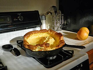 <span class="mw-page-title-main">Dutch baby pancake</span> Pancake originating from the United States