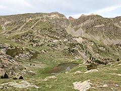 L'Estanyol, vallée de la Riberola, 2330m.