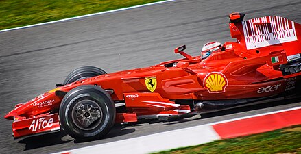 Kimi Räikkönen, winnaar in 2008.