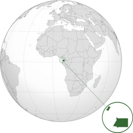 Guinea Equatoriale - Localizzazione