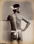 Tattoo in Japan in den 1890er Jahren