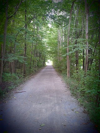 <span class="mw-page-title-main">Kal-Haven Trail</span> 33.5 mile park trail between Kalamazoo, Michigan to South Haven, Michigan