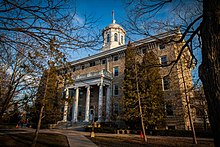 Colour photograph of Main Hall at Lawrence University