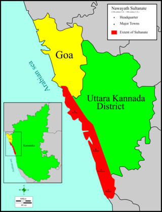 <span class="mw-page-title-main">Nawayath Sultanate</span> Sultanate in Karnataka to 1340