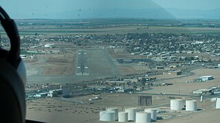 <span class="mw-page-title-main">Imperial County Airport</span> Municipal airport in Imperial, California, United States