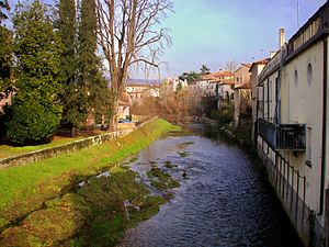 ピエーヴェ・ディ・ソリーゴの風景