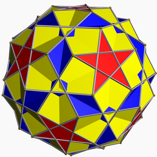 <span class="mw-page-title-main">Rhombidodecadodecahedron</span> Polyhedron with 54 faces