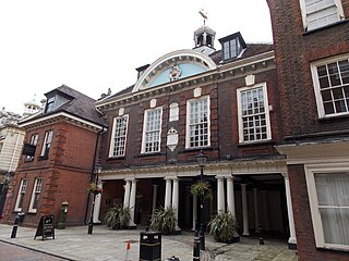 <span class="mw-page-title-main">Rochester Guildhall</span> Municipal building in Rochester, Kent, England