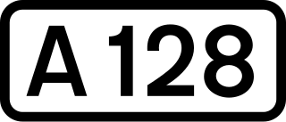 <span class="mw-page-title-main">A128 road</span> Road in Essex, England