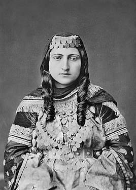 Armenian woman from Shamakhi, 1883