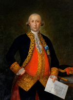 Portrait of Bernardo de Galvez displayed at the United States Congress, by Mariano Salvador Maella Bernardo de Galvez.png