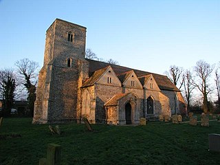 <span class="mw-page-title-main">Burrough Green</span> Human settlement in England