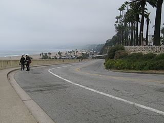 <span class="mw-page-title-main">California Incline</span> Road in Santa Monica, California, US