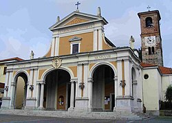 Skyline of Cossato